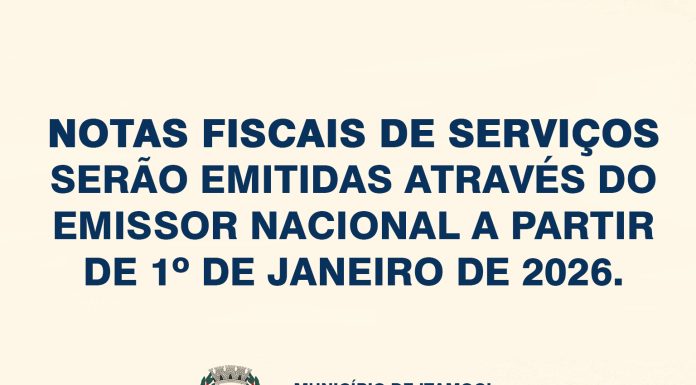 ATENÇÃO PRESTADORES DE SERVIÇOS